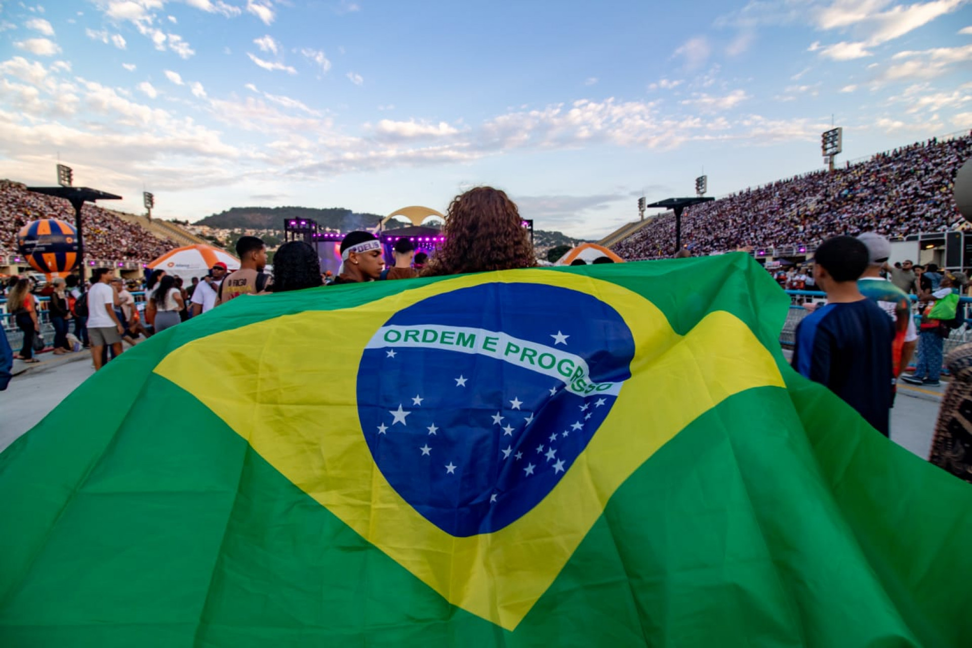Público presente na Marcha para Jesus