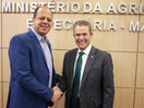 Ribamar Silva articula investimentos para o agro paulista em reunião com ministro da Agricultura