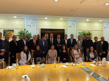 Delegação Brasileira em missão a Israel com o apoio da Hebrom Turismo