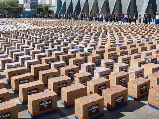 Em show solidário, Marcha arrecadou 5 mil cestas básicas