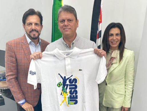 Apóstolo convida governador de SP para a Marcha para Jesus