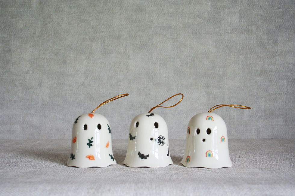 Thumbnail: halloween ghost decoration rainbow