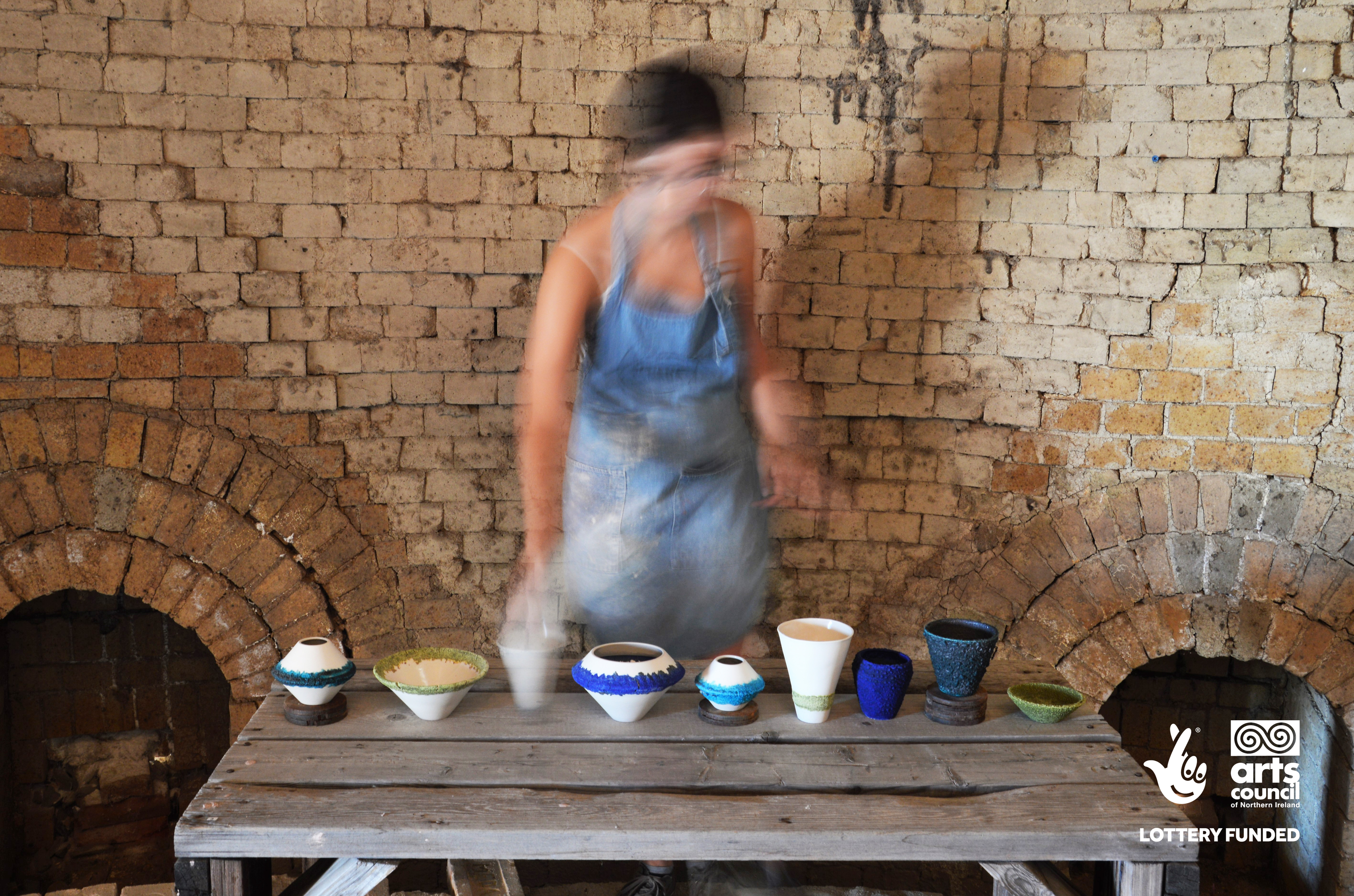 'Encroaching' at Medalta Studios