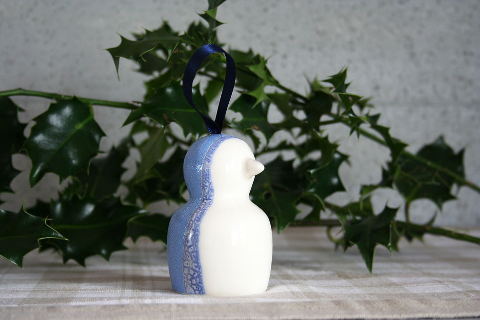 Thumbnail: porcelain penguin decorations