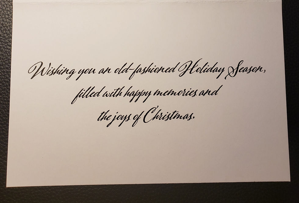 Thumbnail: Classic Holiday Card