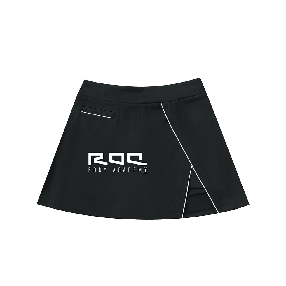 Thumbnail: High-Waist Pocketed A-Line Skirt