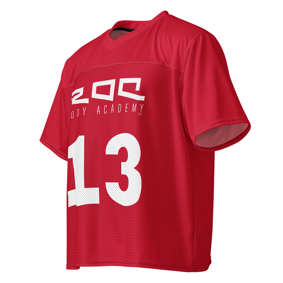 Thumbnail: ROQ BODY football jersey copy Red & White