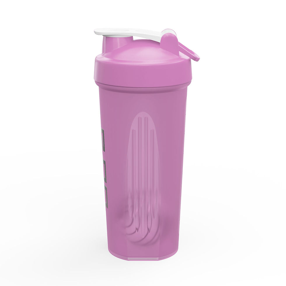 Thumbnail: ROQ BODY Shaker Bottle — Gym Blender Bottle with 'POP' Vertical Graphic