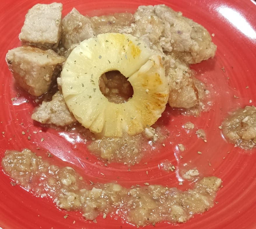 Tacos de Cerdo con Salsa de Piña