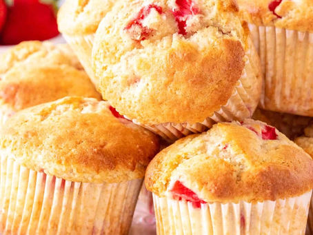 Muffins con Fresas