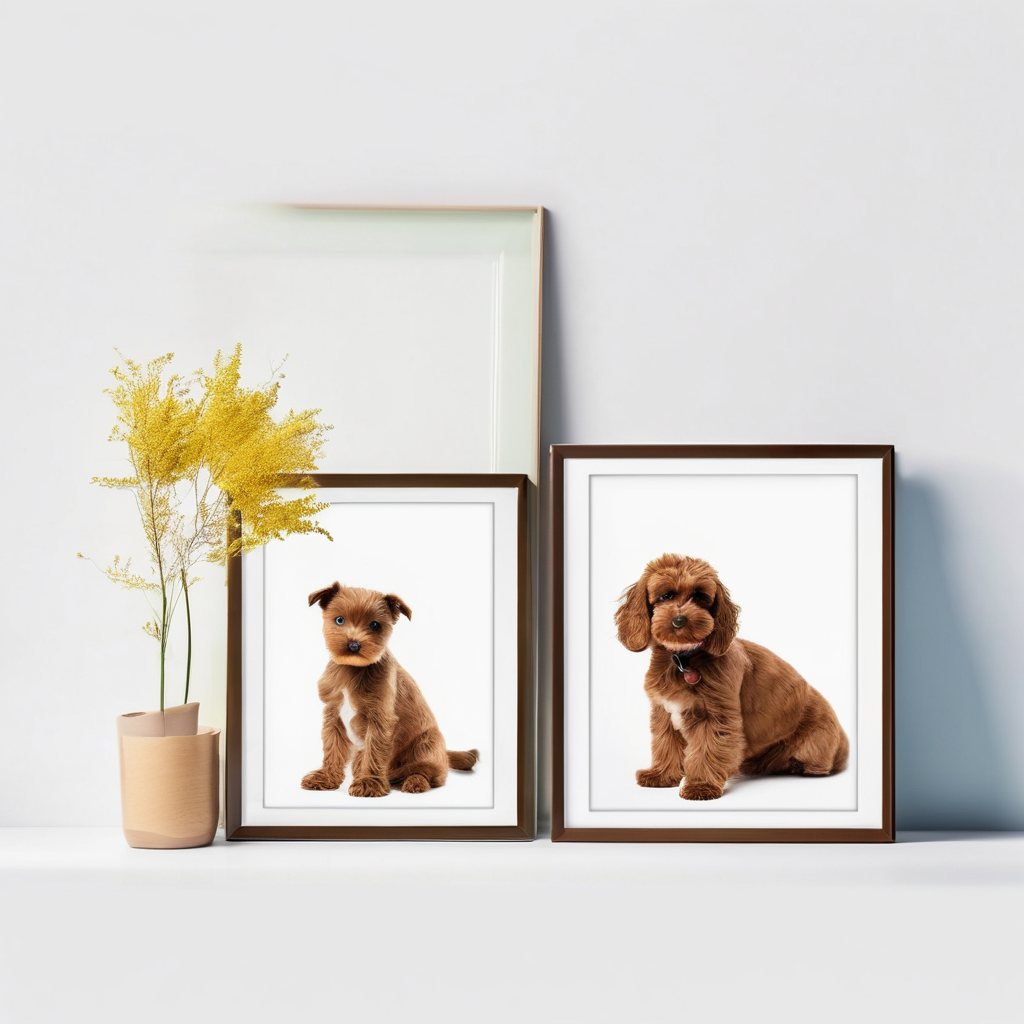Framed Pet Photo
