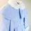 Thumbnail: Girls Blue Fur Trimmed Cape Coat