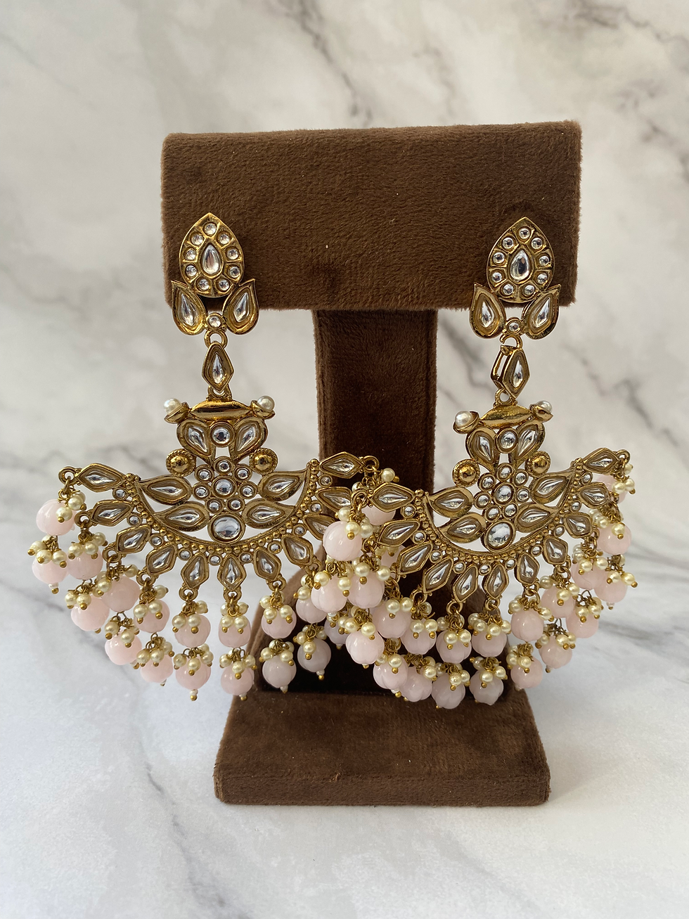 Thumbnail: Kundan Statement Danglers
