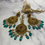 Thumbnail: Gold Plated Earring & Tikka Set