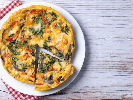Spring Greens & Protein Frittata