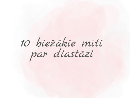 10 biežākie mīti par diastāzi