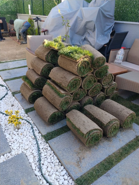 "Yeşil alanlar için kesme çim hizmeti, çevre dostu peyzaj projeleri, estetik ve sürdürülebilir bahçe bakımı."