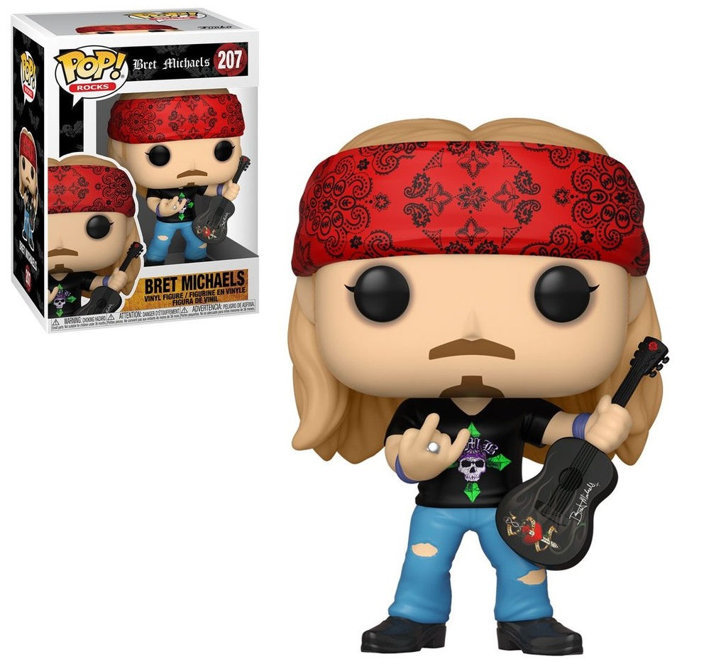 FUNKO POP! POISON BRET MICHAELS 207
