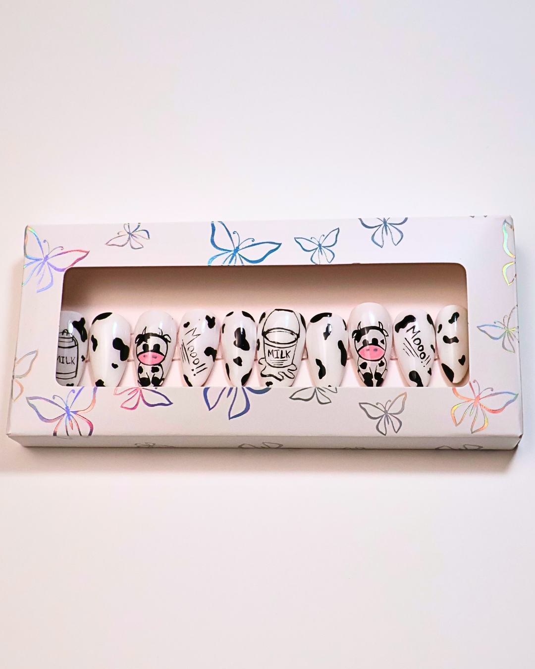 Moo Moo Press-On Nails