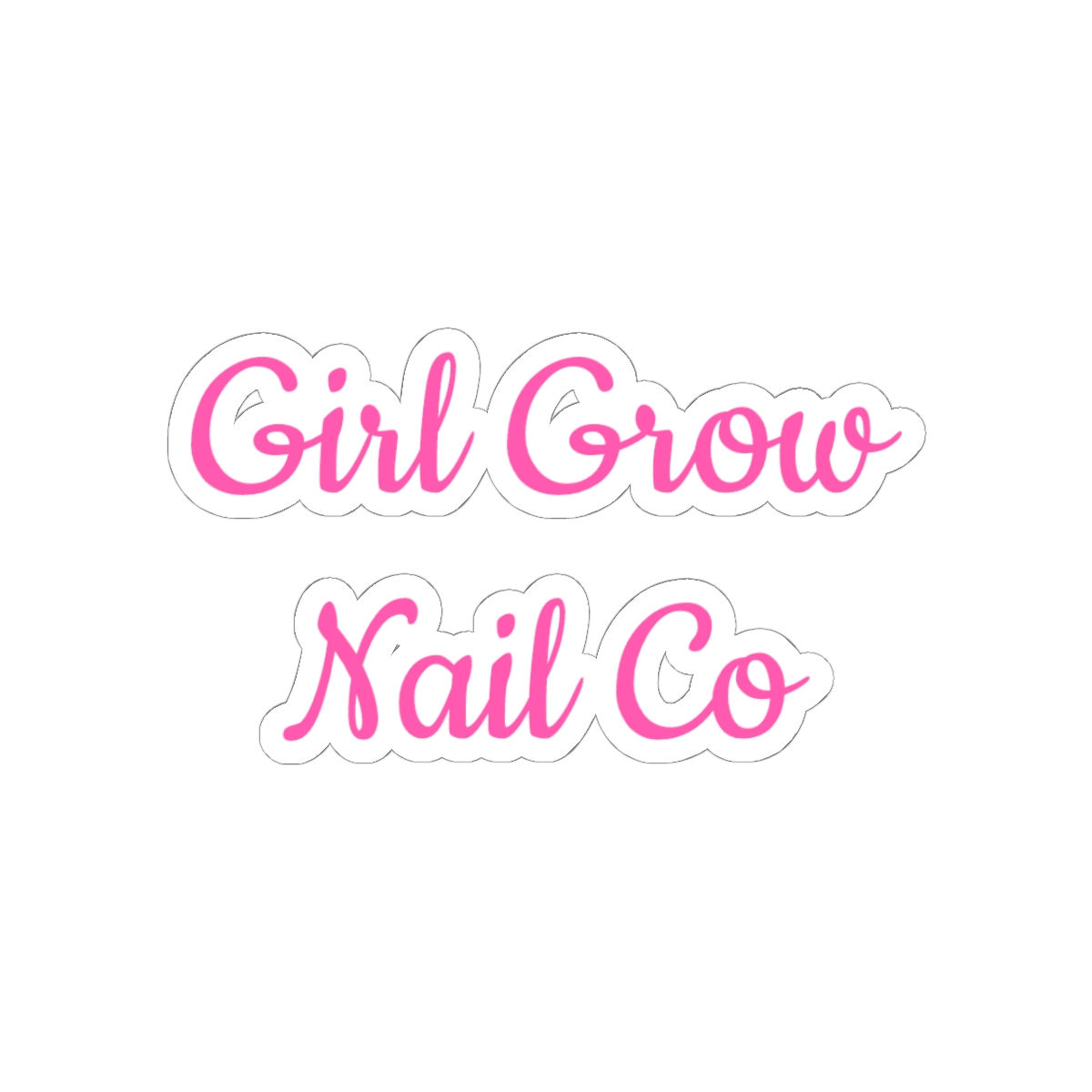 Girl Grow Nail Co Stickers