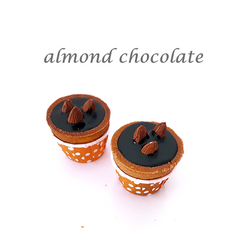 almond chocolate cuptart