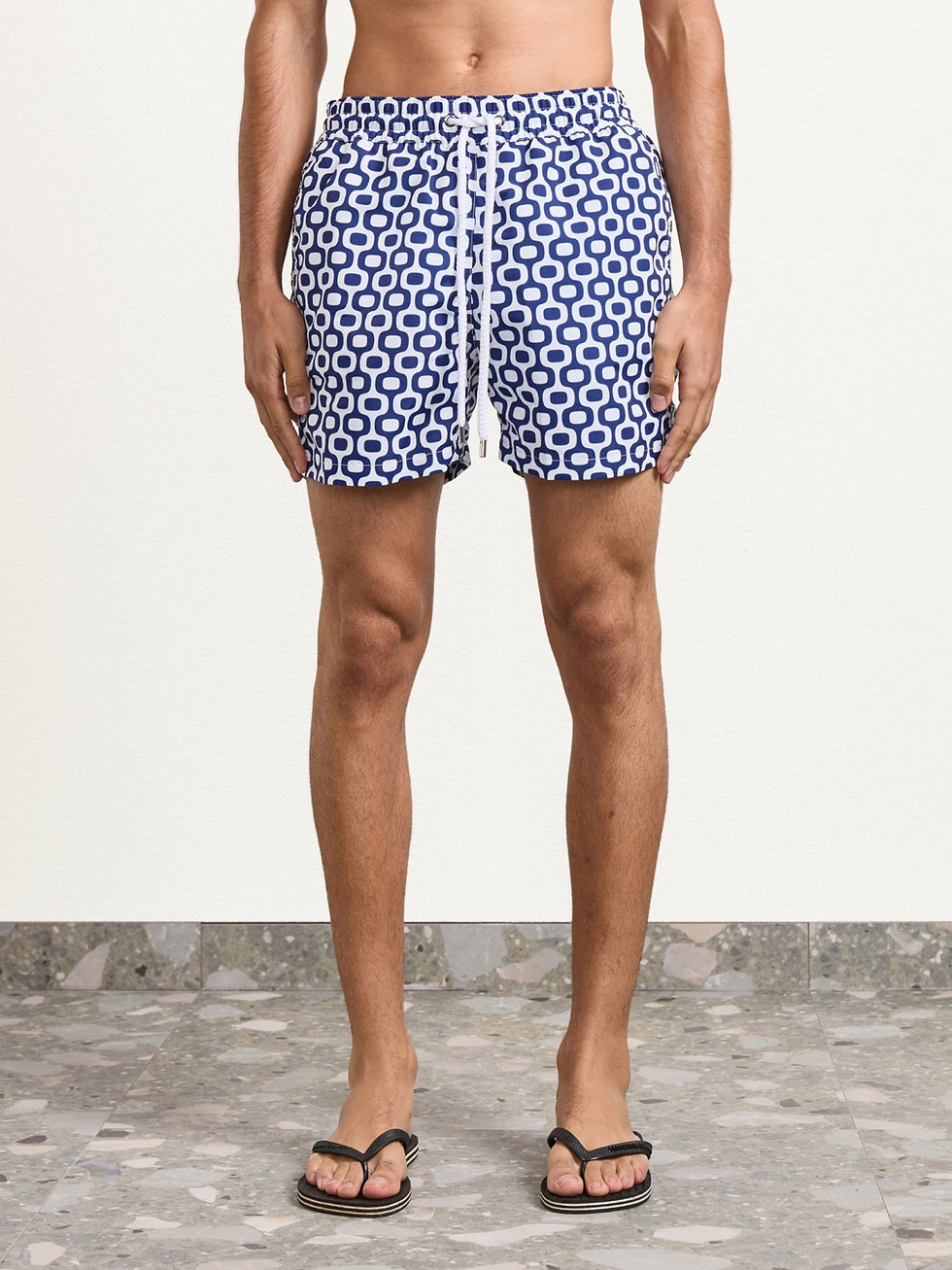 Thumbnail: Rio Sport Ipanema Navy Blue Quick-Dry Swim Shorts