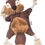 Thumbnail: Vitscan Crinkle Squirrel Stuffing-Free Squeaky Toy for Small Dogs