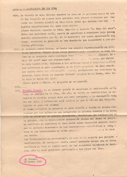 San Valentín... Texto. 1993