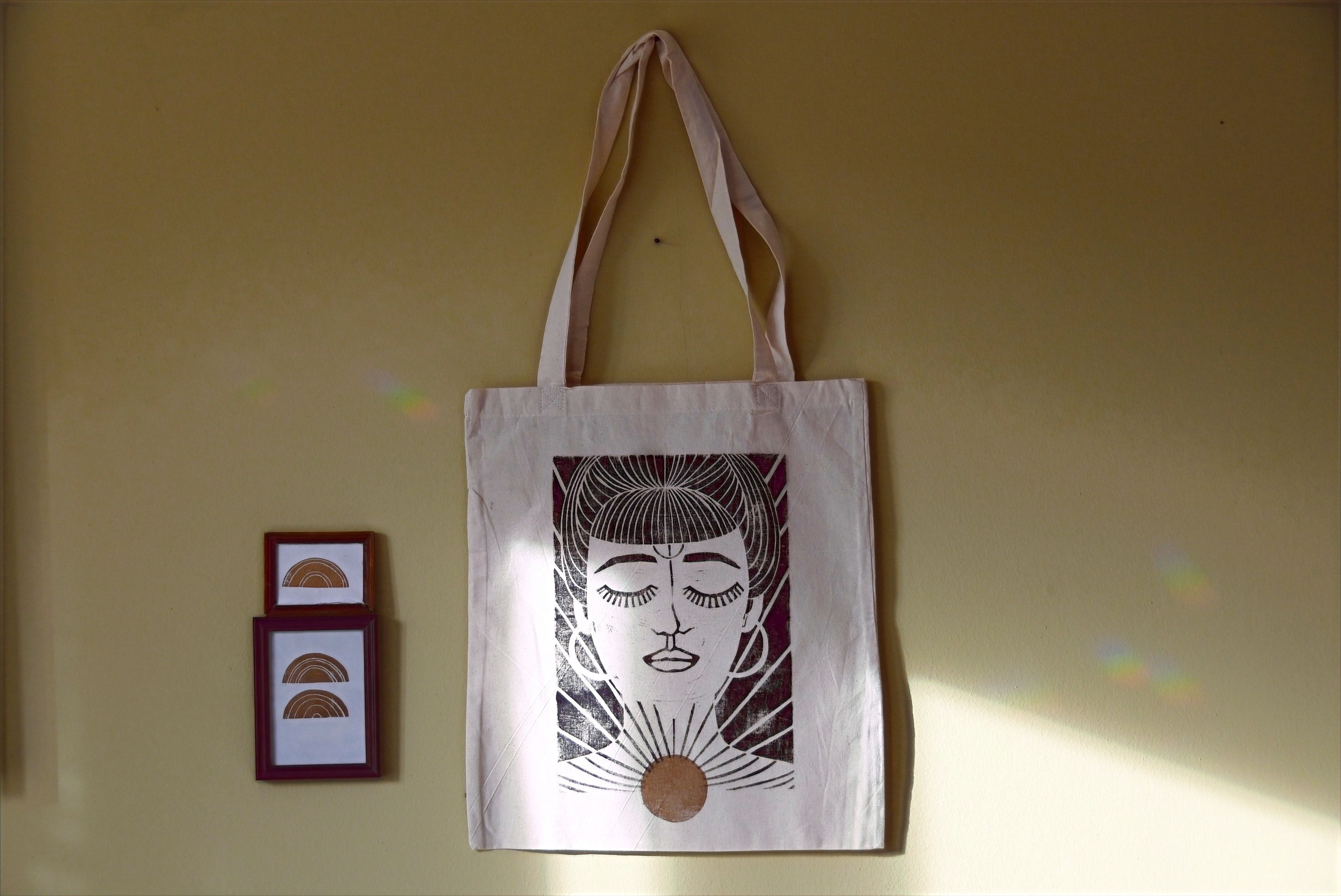 Innere Stimme. Baumwolltasche.