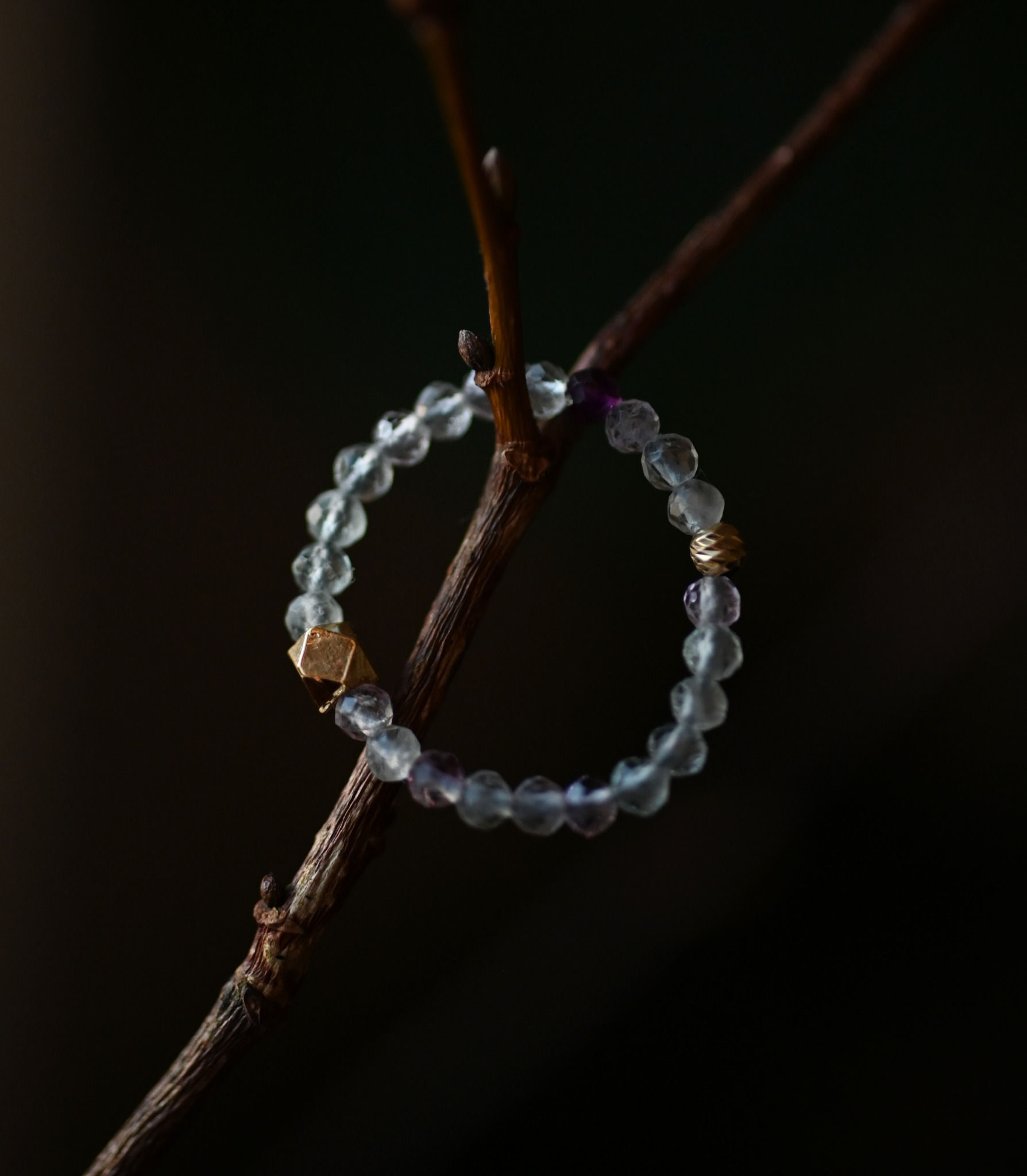 Fingerring. Fluorit.