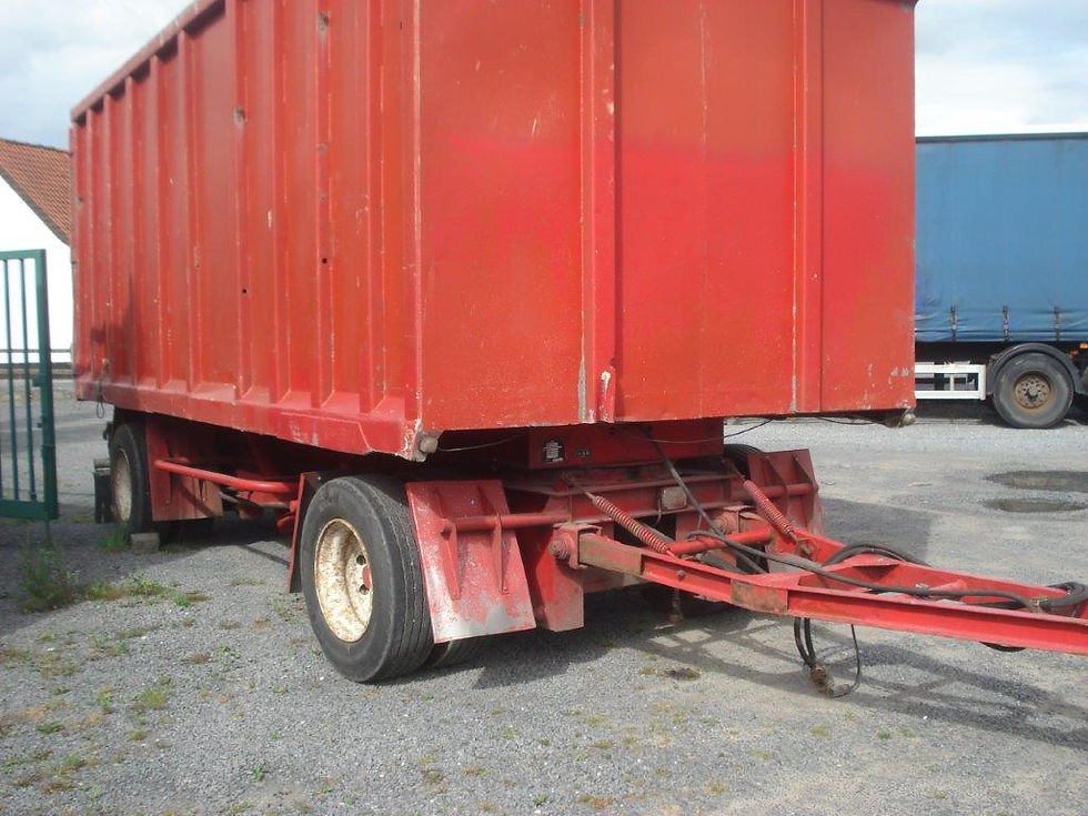 MOL aanhangwagen kipper