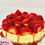 Thumbnail: Strawberry cheesecake 8 inch