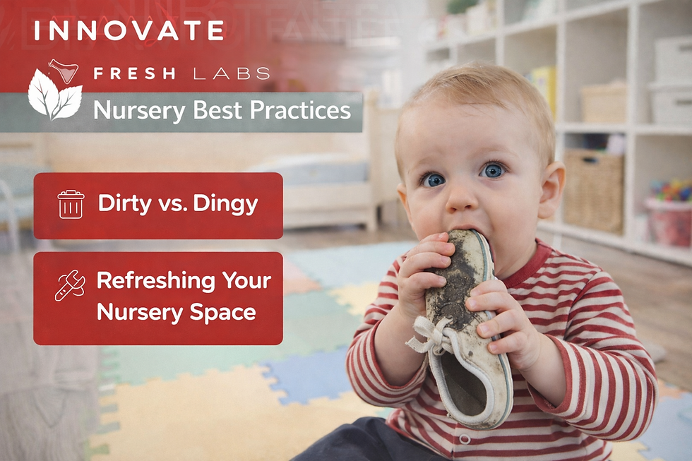 Dirty vs. Dingy: What Your Nursery Space Is Communicating to Parents