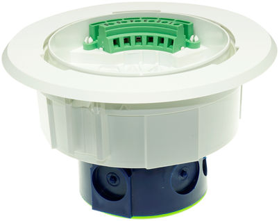 SecuriFire Detector Base, flush mount. in concrete ceilings (w loop cont. switch)