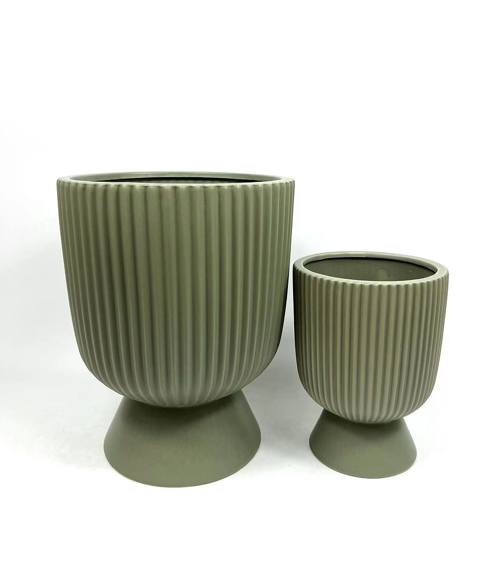 Pot Jade Forest Green Large - Buy direct from Offshore Florist Supplies in Melbourne Australia.