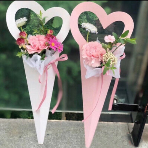 Tall Heart Flower Carrier Offshore Florist Supplies