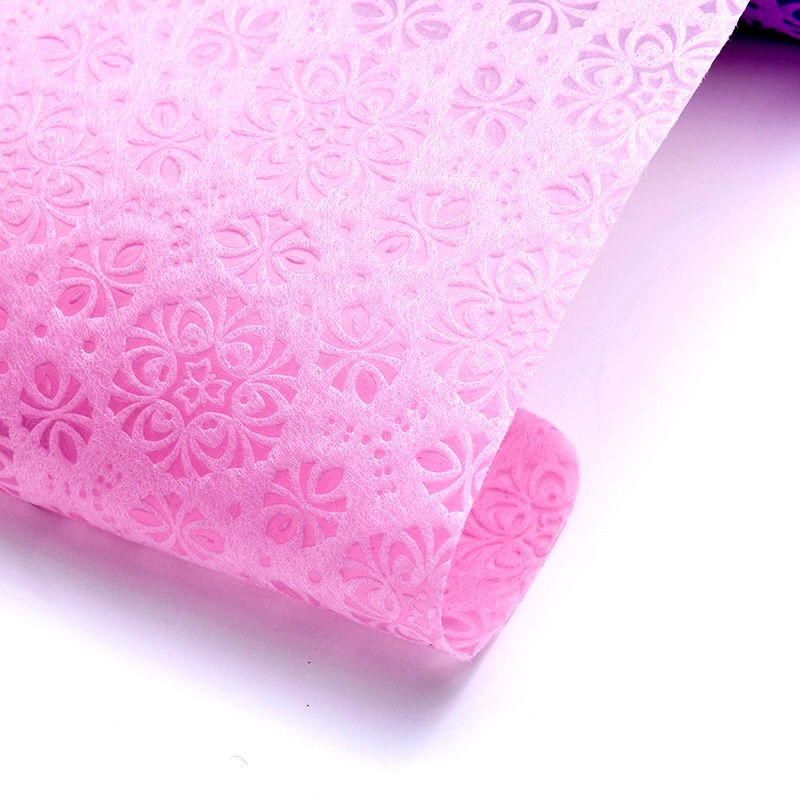 Snow Flake Flower Wrap Light Pink