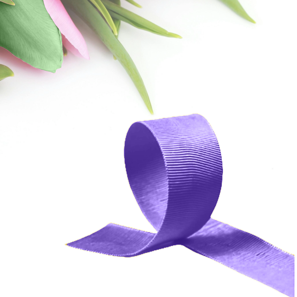 Grosgrain 25 mm Violet