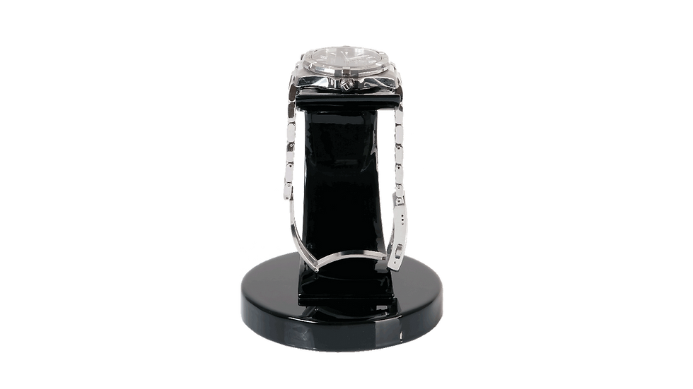Thumbnail: Watch Stand Carbon Fiber - Front view with watch