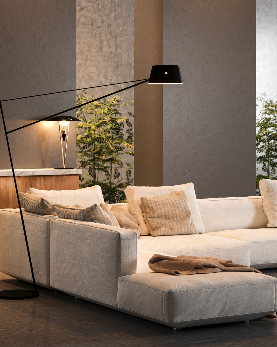 Produzione automatizzata con hub robotizzate multifunzione per il settore design e illuminazione