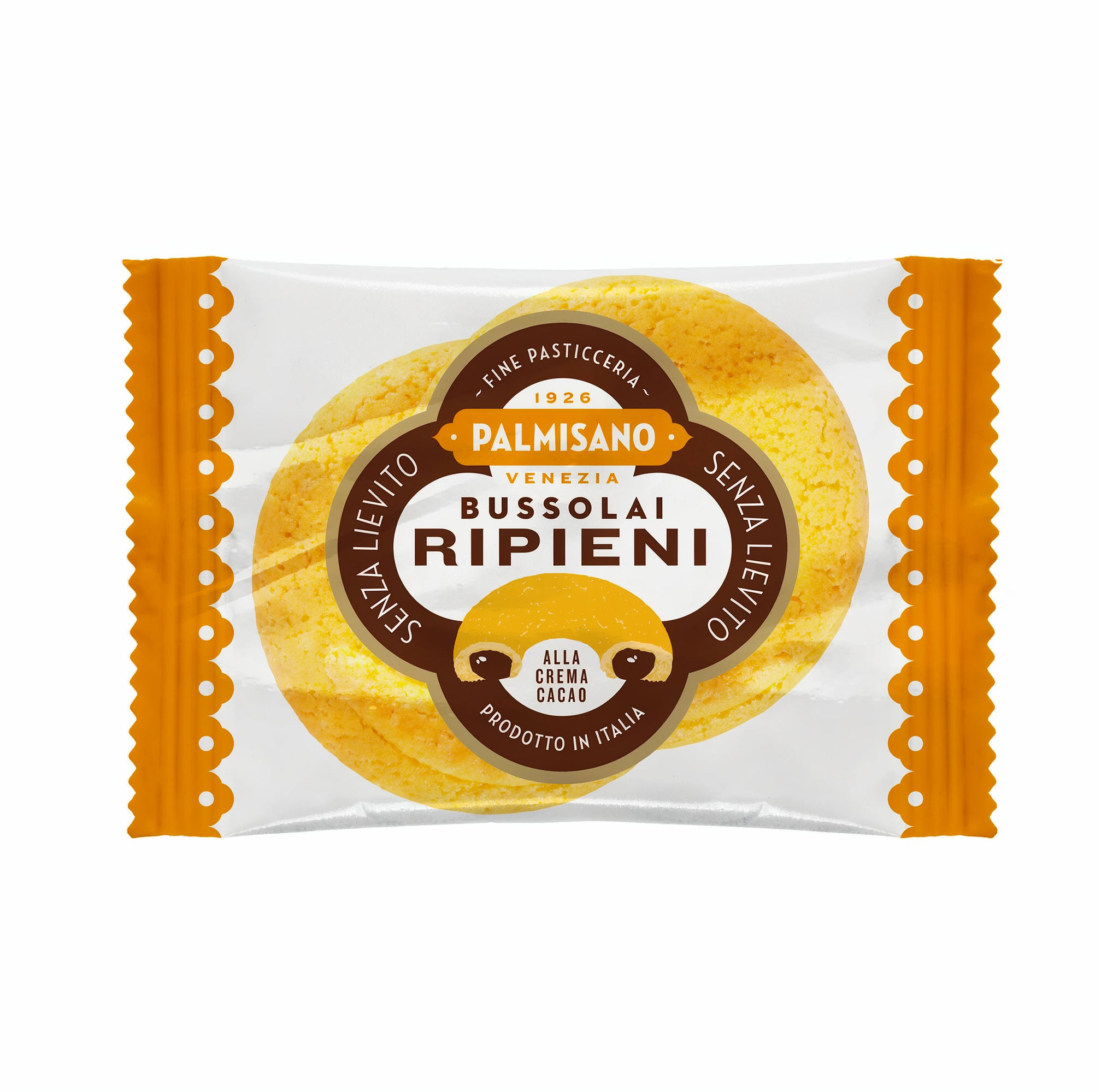 monoporzione Bussolai ripieni al cioccolato