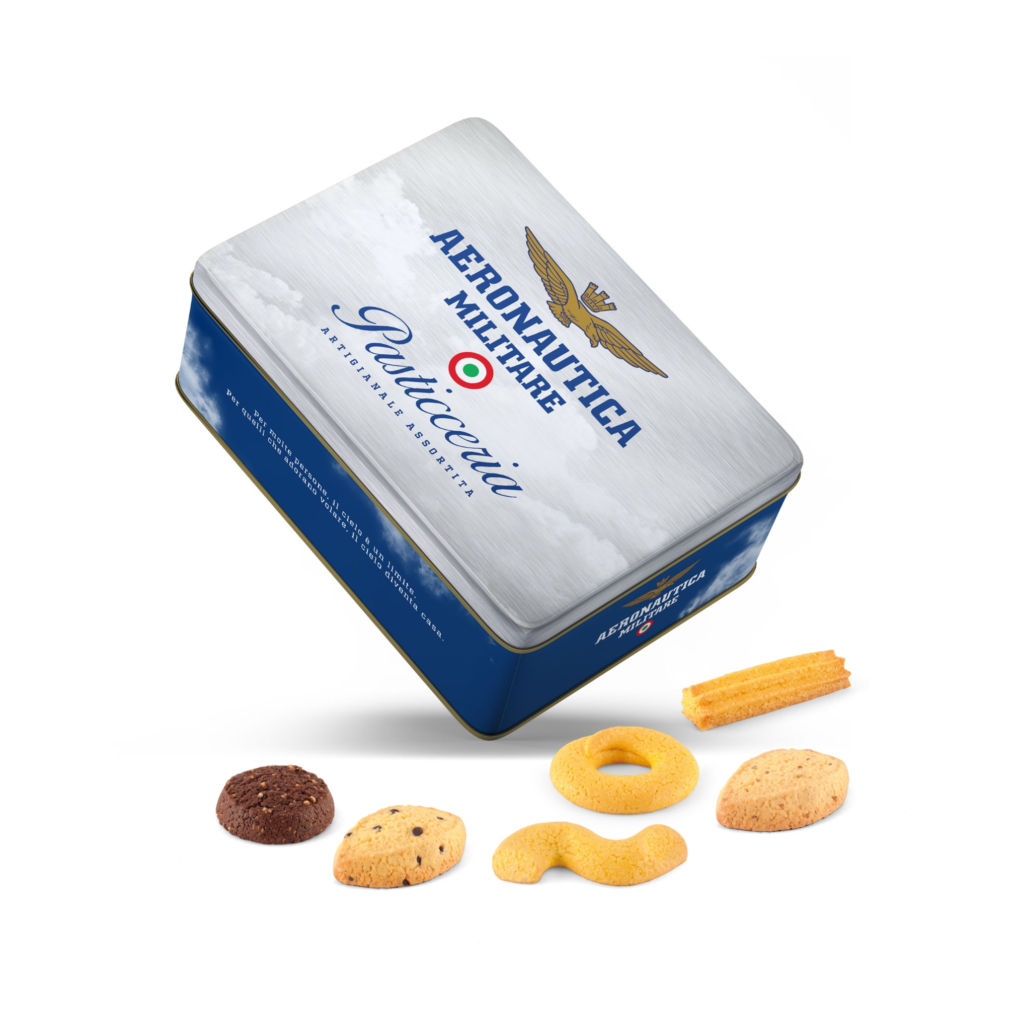 misto biscotti veneziani palmisano confezione Latta Aeronautica Militare Misto Veneziano
