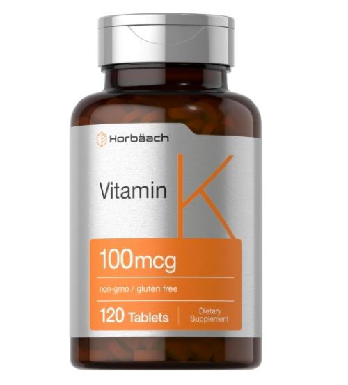 Vitamina K x 100 Mcg. x 120 Tabletas - Horbaach
