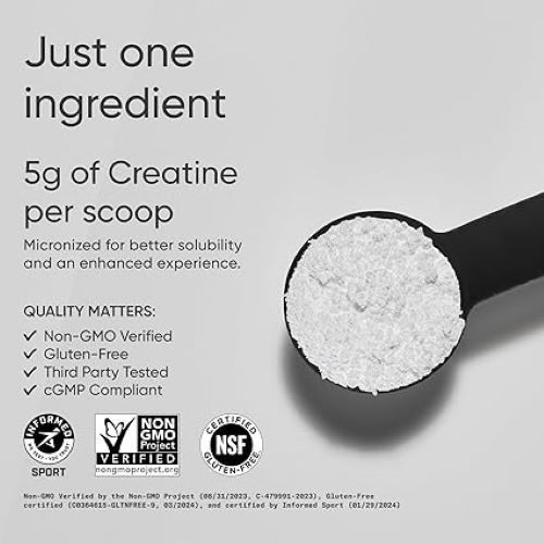 Miniatura: Creatina Monohidrato Micronizada en polvo x 300 Gr. - SportsResearch