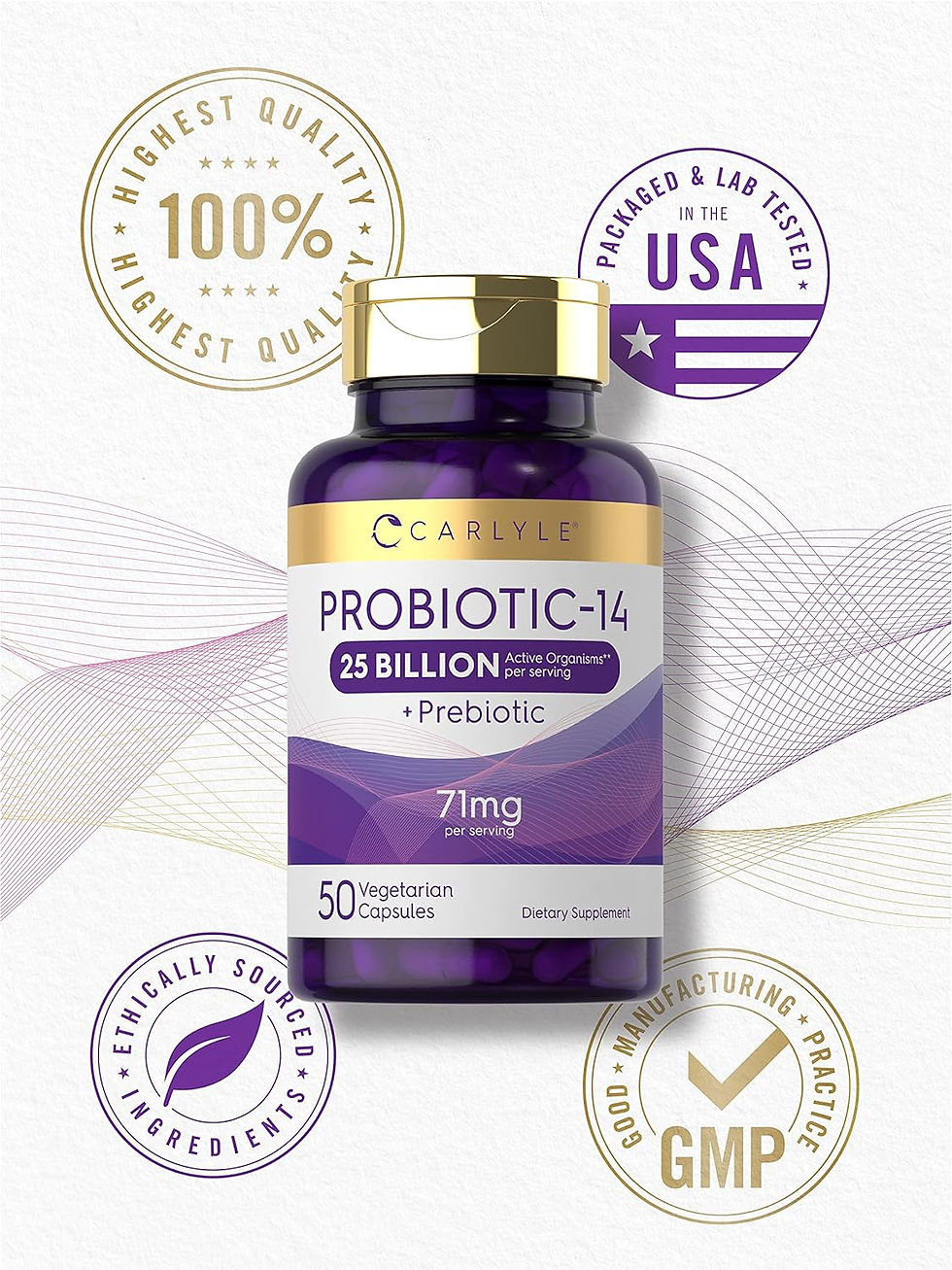 Miniatura: Probioticos 25 Billones - Prebiotico +Inulina