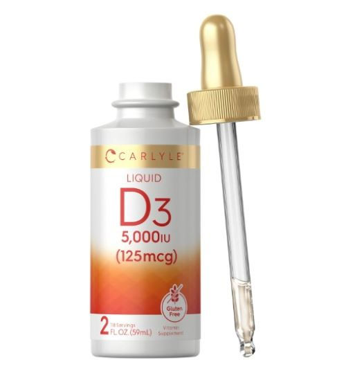 Vitamina D3 En Gotas 5000 Iu X 2 0z Carlyle