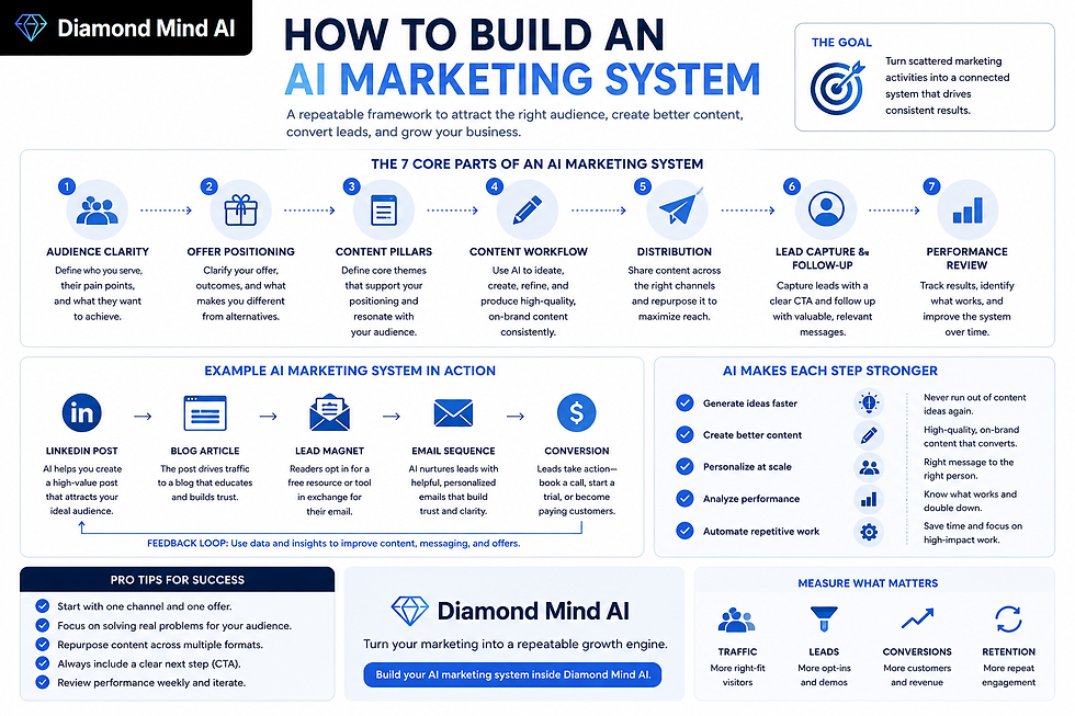 How to Build an AI Marketing System Without Starting From Scratch