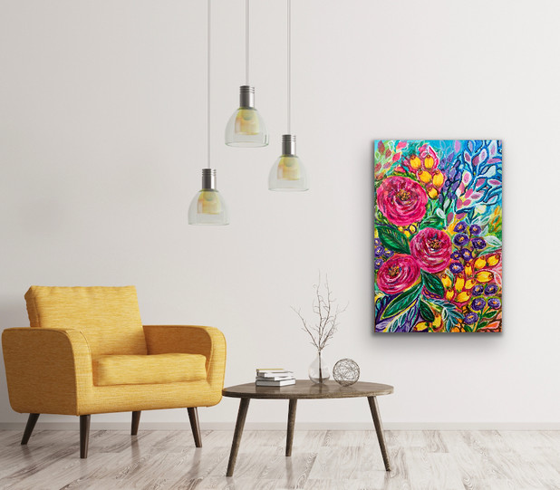 Happy Blooms - Room View - $400