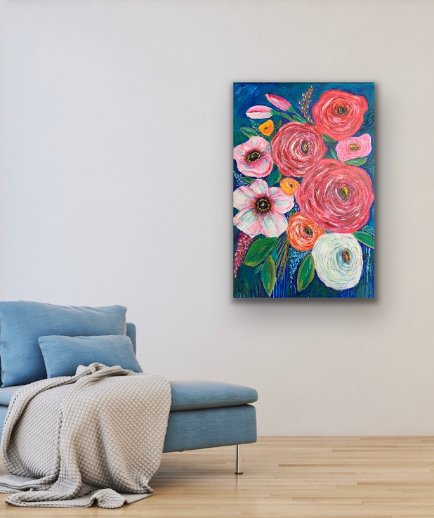 Big Spring Flowers - SOLD