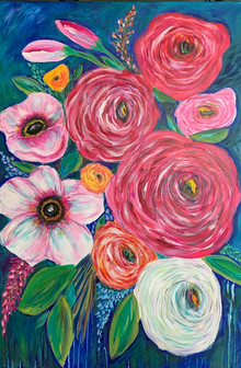 Big Spring Flowers - SOLD